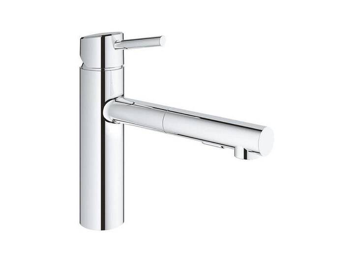 Grohe Küchenarmatur Küchenarmatur Concetto, Spülbrause, chrom, Laminarstrahl von Grohe
