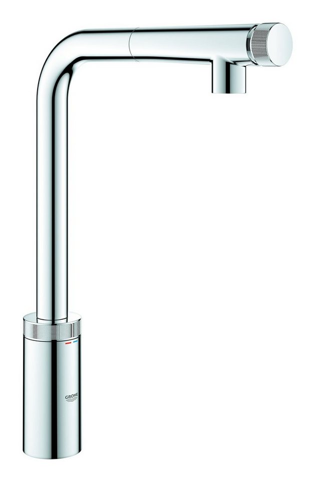Grohe Küchenarmatur Minta / SmartControl Minta Smart Control Einhand mit ausziehbarer Brause mit L-Auslauf Grohe Küchenarmatur Minta / SmartControl Minta Smart Control Einhand mit ausziehbarer Brause mit L-Auslauf von Grohe