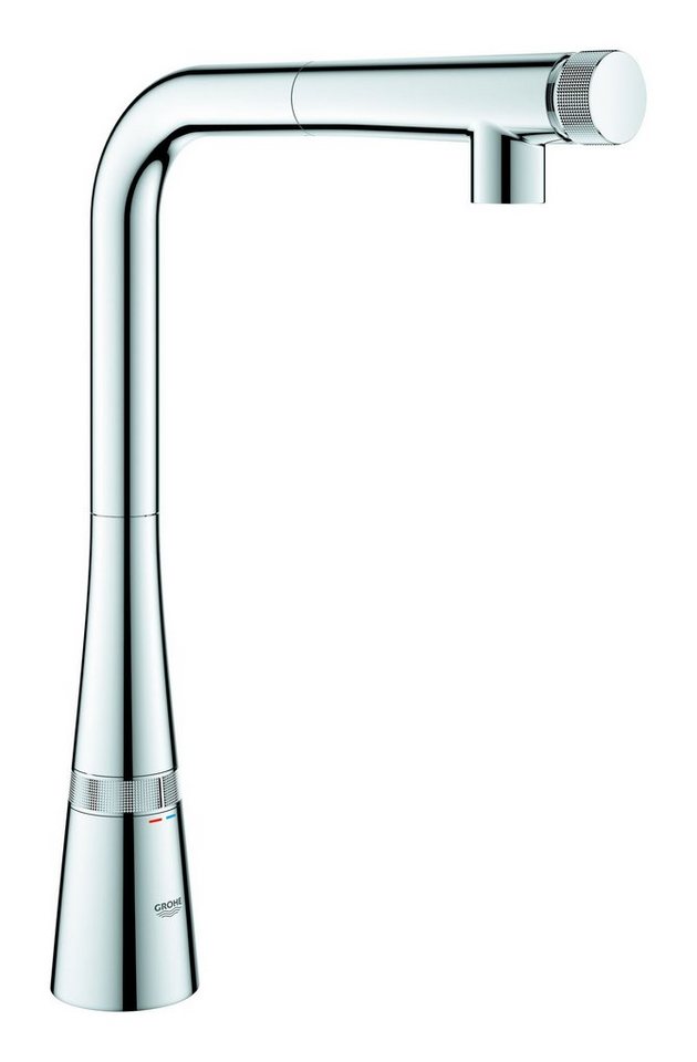 Grohe Küchenarmatur SmartControl Zedra / Zedra Smart Control Einhand mit ausziehbarer Brause mit L-Auslauf Grohe Küchenarmatur SmartControl Zedra / Zedra Smart Control Einhand mit ausziehbarer Brause mit L-Auslauf von Grohe