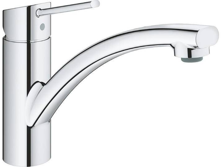 Grohe Küchenarmatur Spültischarmatur Swift verchromt, silberfarben von Grohe