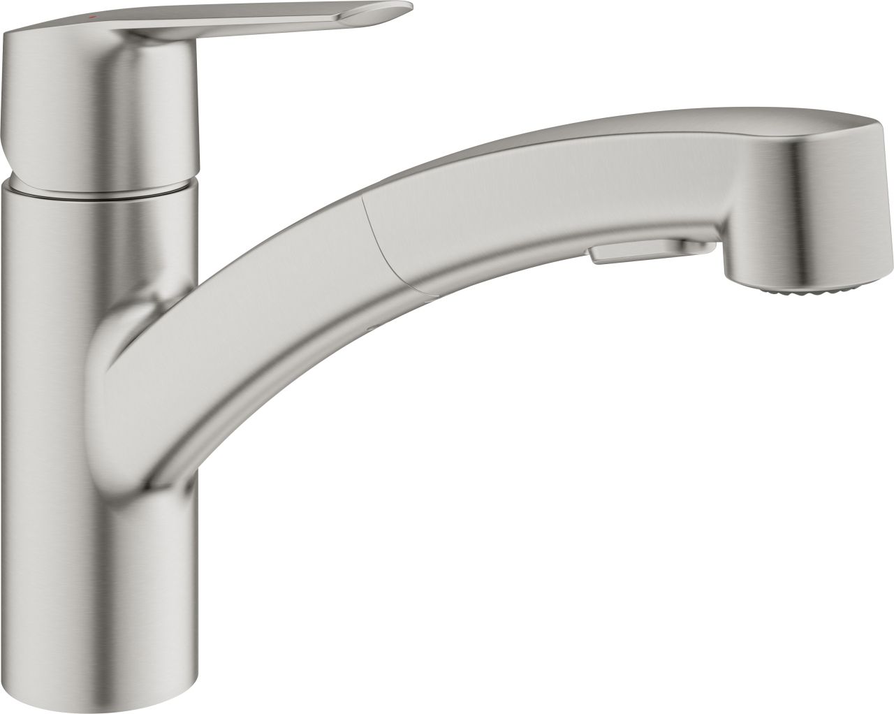 Grohe Küchenarmatur Start QuickFix,  mit Handbrause supersteel von Grohe Quickfix