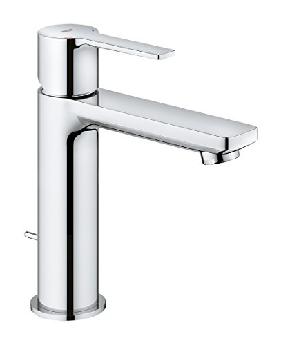 GROHE Lineare - Waschtischarmatur (wassersparend, S-Size, mit Zugstange), chrom, 32114001 von Grohe