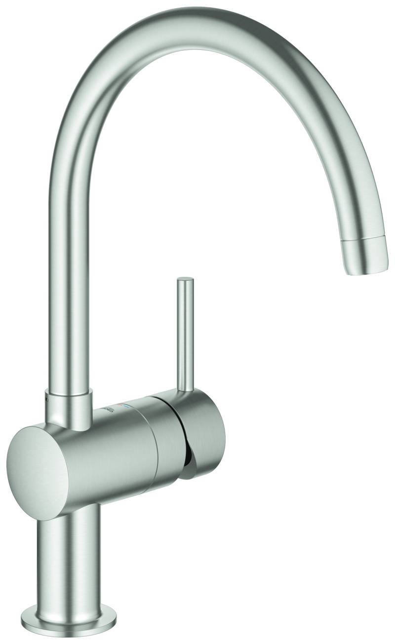GROHE Minta Einhand-Spültischbatterie, C-Auslauf, 32917DC0 von Grohe