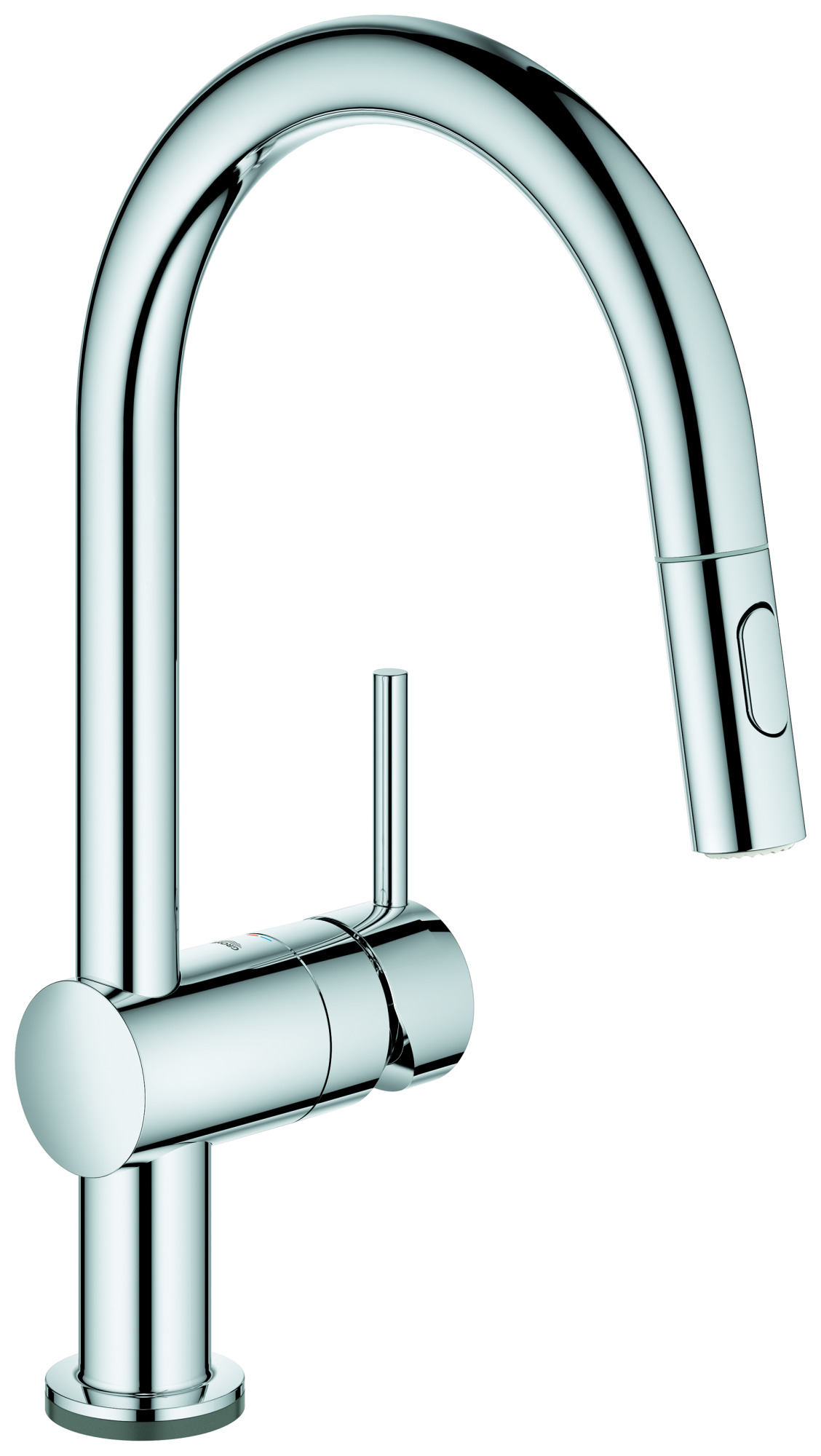 GROHE Minta Touch Elektronische Einhand-Spültischbatterie, C-Auslauf, mit herausziehbarer Dual Spülbrause, 31358002 GROHE Minta Touch Elektronische Einhand-Spültischbatterie, C-Auslauf, mit herausziehbarer Dual Spülbrause, 31358002 von Grohe