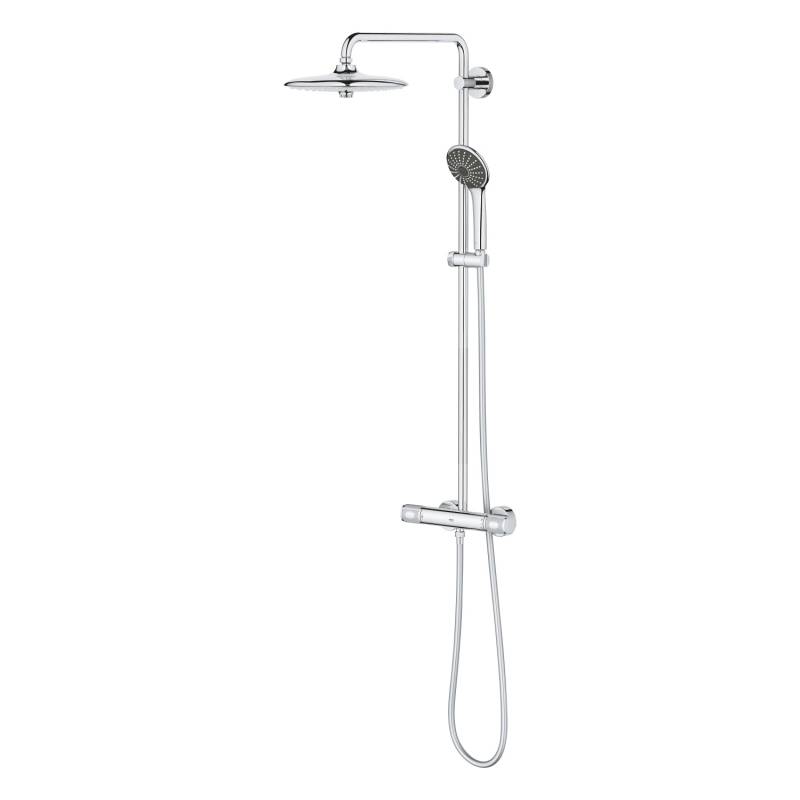 Grohe QuickFix Duschsystem Vitalio Joy 260 mit Thermostat Precision Wandmontage von Grohe