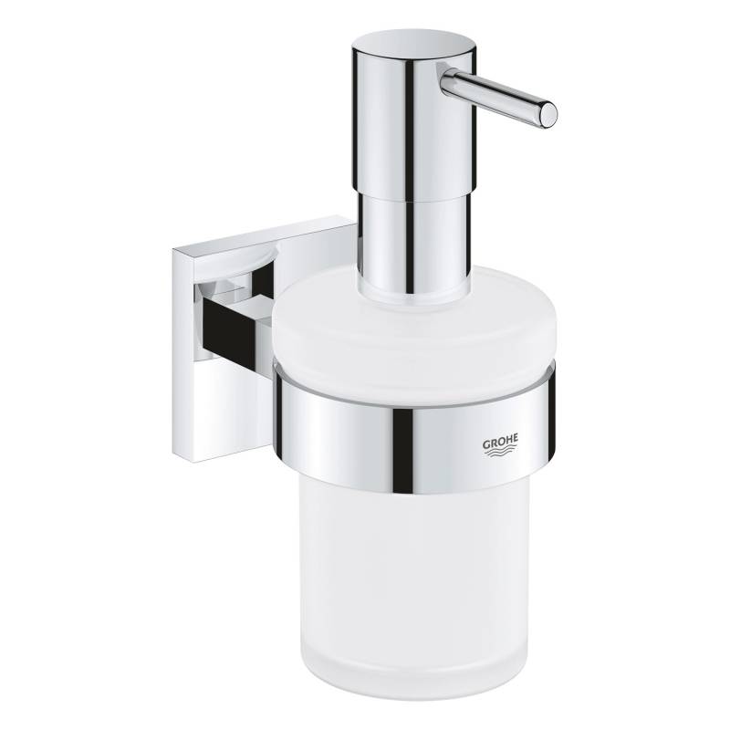 Grohe QuickFix Seifenspender mit Halter Start Cube Chrom von Grohe