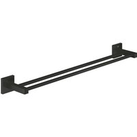 Grohe - QuickFix Start Cube - Handtuchhalter zweiarmig, schwarz matt 411042430 Grohe - QuickFix Start Cube - Handtuchhalter zweiarmig, schwarz matt 411042430 von Grohe