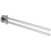 QuickFix Start - Doppelter Handtuchhalter, Länge 44 cm, Chrom 41183000 - Grohe von Grohe