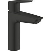 QuickFix Start - Waschtischarmatur mit Push-Open-Ablaufgarnitur, schwarz matt 237462432 - Grohe von Grohe