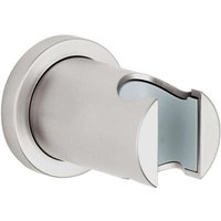 Grohe - Rainshower Wandbrausehalter, nicht verstellbar, runde Rosette, Supersteel von Grohe