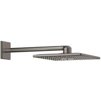 Rainshower SmartActive Cube - Kopfbrause 310, Duscharm 43 cm, 2 Strahlarten, Hard Graphite 26479AL0 - Grohe von Grohe