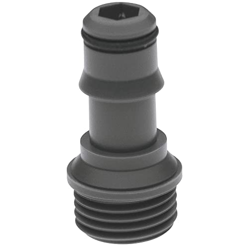GROHE Relexa - Kupplungsstück (für Ersatzzwecke, Verbindungsstück zu neuer Handbrause und Schlauch), dunkelgrau, 28635XX0 von GROHE