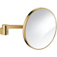 Selection Kosmetikspiegel aus Glas und Metall mit Arm, 7-fache Vergrößerung, Cool Sunrise (41077GL0) - Grohe von Grohe