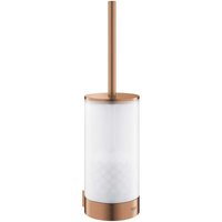 Grohe Selection - Toilettenbürstengarnitur, Glas / Warm Sunset gebürstet 41076DL0 von Grohe