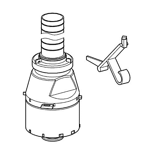 GROHE Servo-Ablaufventil (Original Ersatzteil, Langlebig, Robust, Herstellergarantie: 5 Jahre), 42066000 von GROHE