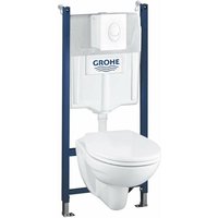 Solido - Vorwandinstallationsset, Klosett und wc Sitz softclose, Betätigungsplatte Skate Air, Alpinweiß 39116000 - Grohe Solido - Vorwandinstallationsset, Klosett und wc Sitz softclose, Betätigungsplatte Skate Air, Alpinweiß 39116000 - Grohe von Grohe