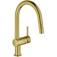 Grohe Spültisch-Einhebelmischer Minta C sr geb., herausz. Dual-Brause, C-Ausl Grohe Spültisch-Einhebelmischer Minta C sr geb., herausz. Dual-Brause, C-Ausl von Grohe
