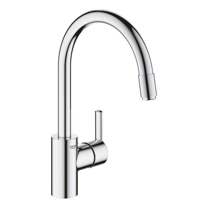 Grohe Spültischarmatur 'Feel' mit Geschirrbrause chromfarben von Grohe