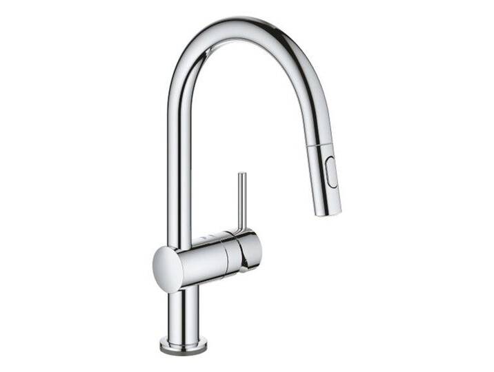 Grohe Spültischarmatur Flair Touch verchromt, mit Handbrause von Grohe