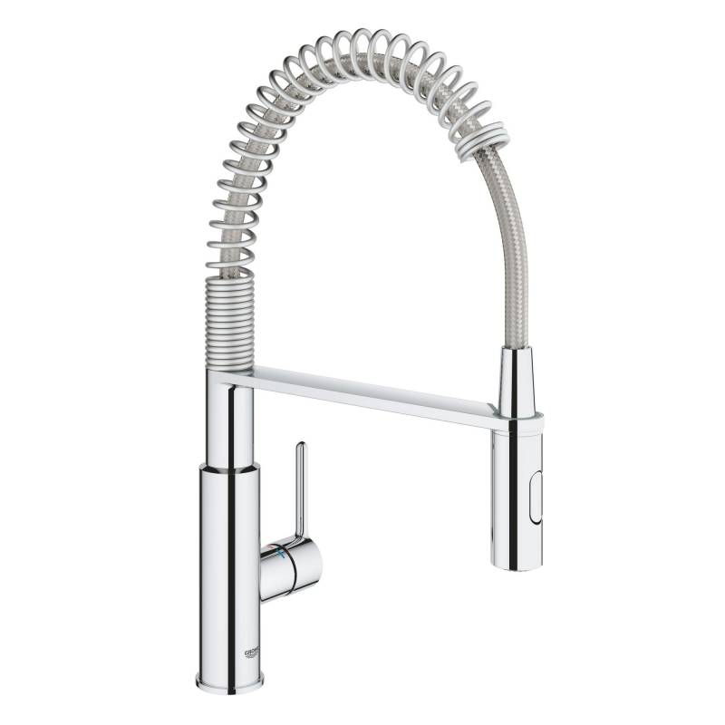 Grohe Spültischarmatur 'Get Professional' chromfarben von Grohe