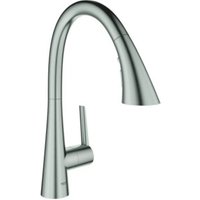 Grohe Spültischmischer Zedra SmartC supersteel, herausziehbare Brause Grohe Spültischmischer Zedra SmartC supersteel, herausziehbare Brause von Grohe