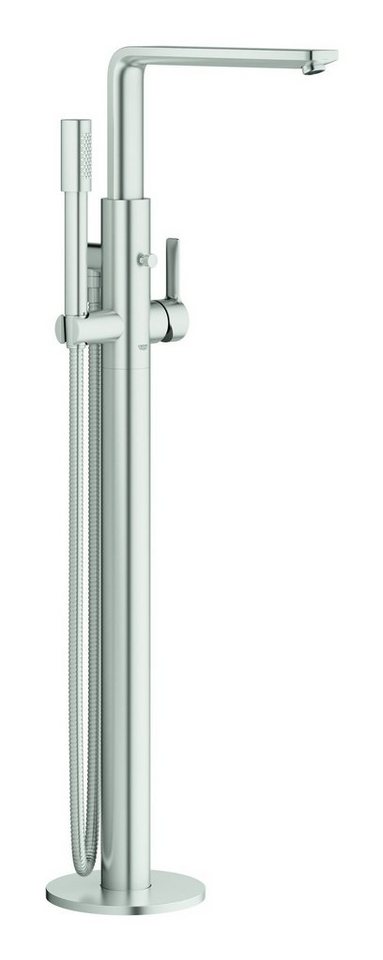 Grohe Standarmatur Lineare Einhand-Wannenbatterie Bodenmontage - Supersteel von Grohe