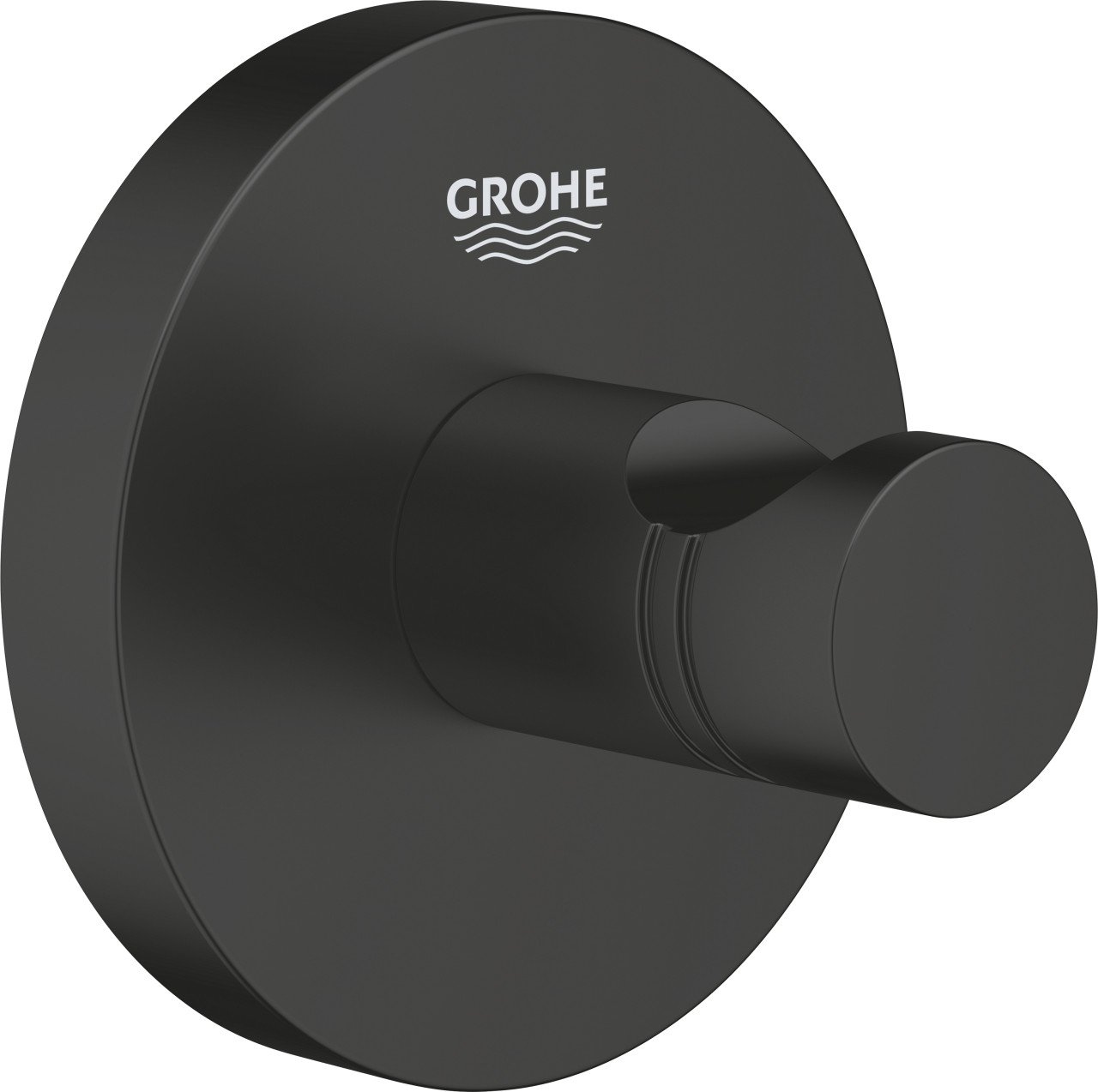 Grohe Start Bademantelhaken matt black klebbar Grohe Start Bademantelhaken matt black klebbar von Grohe