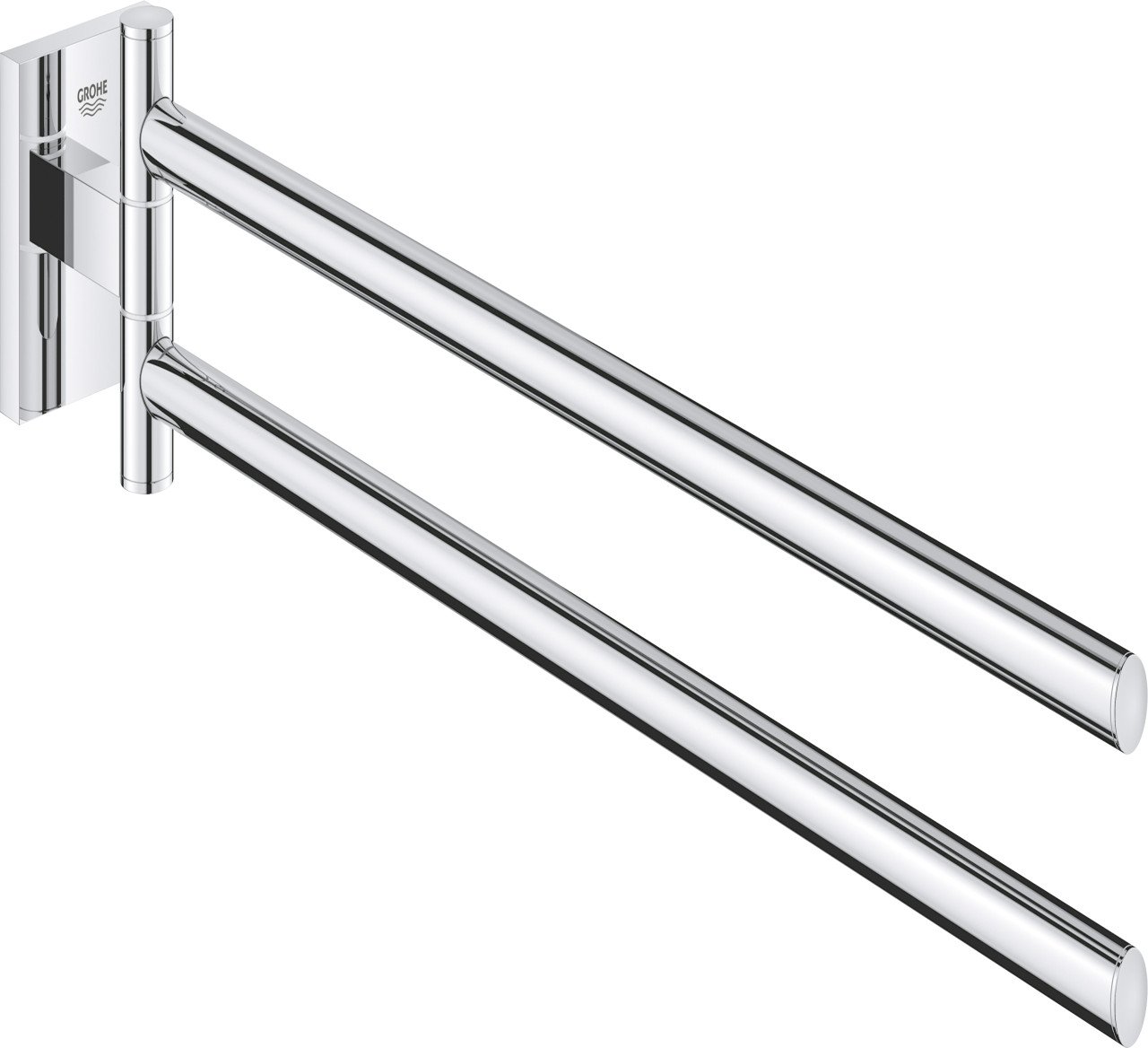 Grohe Start Cube Handtuchhalter chrom schwenkbar von Grohe