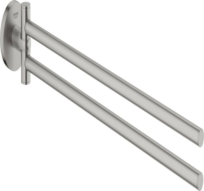 Grohe Start Cube Handtuchhalter supersteel schwenkbar von Grohe