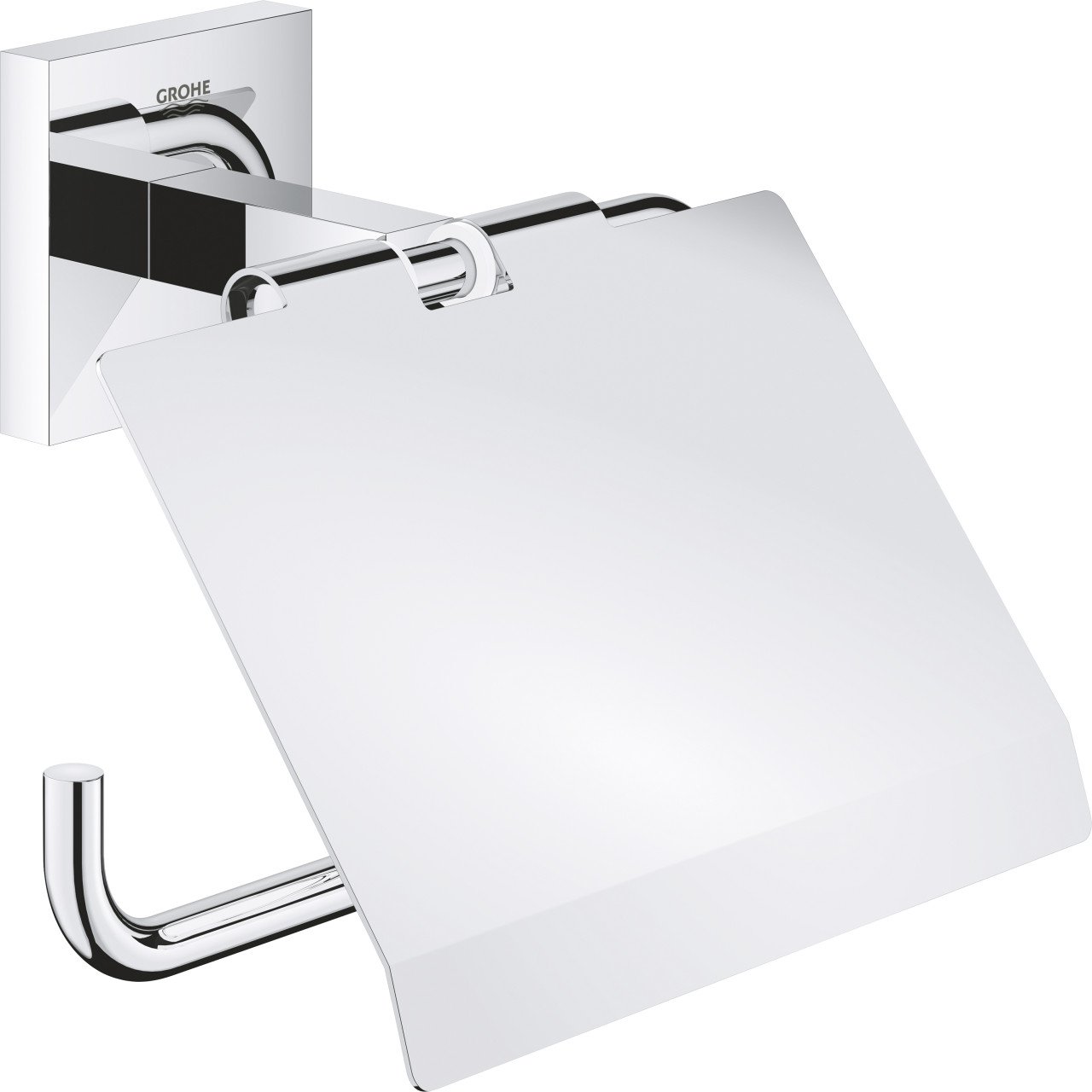Grohe Start Cube WC-Papierhalter chrom klebbar Grohe Start Cube WC-Papierhalter chrom klebbar von Grohe