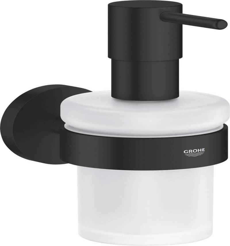 Grohe Start Seifenspender mit Halter matt black von Grohe