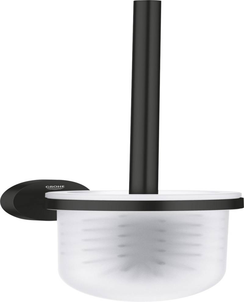 Grohe Start Toilettenbürstengarnitur matt black klebbar von Grohe
