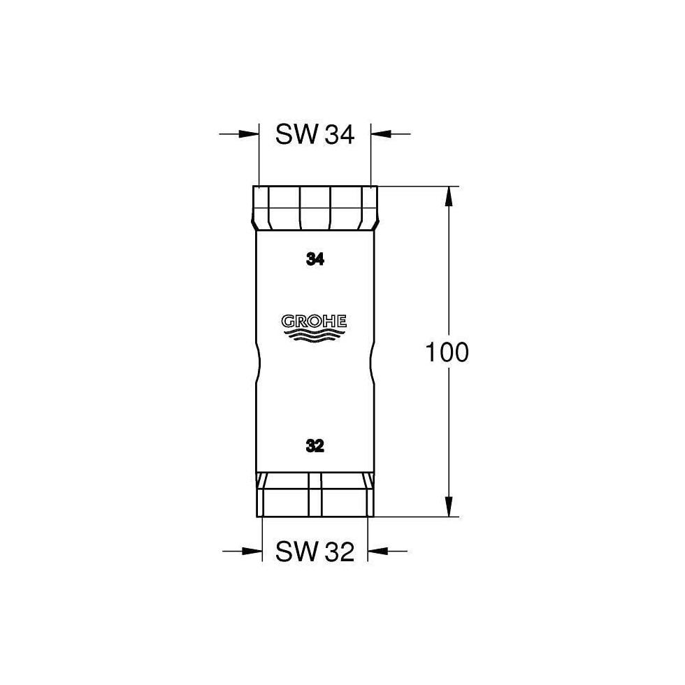 Grohe Steckschlüssel 19332000 4005176823695 19332000 von Grohe