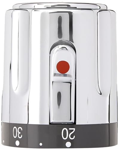 GROHE Temperaturwählgriff (Original Ersatzteil, Robust, Langlebig, Herstellergarantie: 5 Jahre), Chrom, 47255000 von GROHE