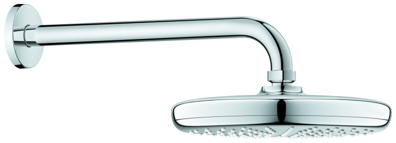 Grohe Tempesta 210 Kopfbrauseset 286 mm, GROHE EcoJoy Durchflusskonstanthalter, 26412000 von Grohe