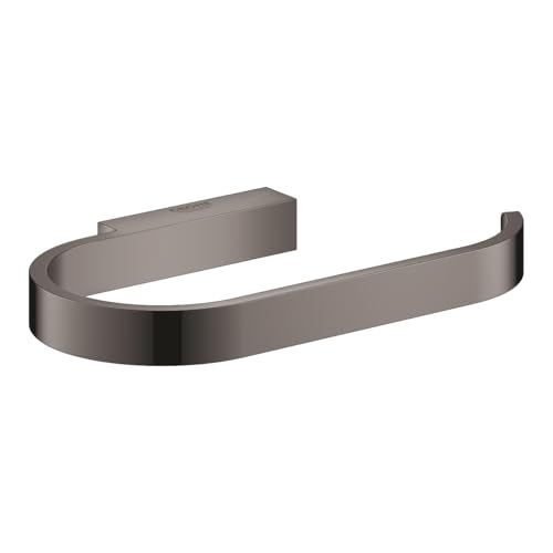 Grohe 41068A00 Toilettenpapierhalter, Harter Graphit, Estandar von GROHE