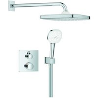 Grohe Unterputz-Duschsystem Grohtherm 103995 eckig 2 ASV für Duschrahmen Mono chrom Grohe Unterputz-Duschsystem Grohtherm 103995 eckig 2 ASV für Duschrahmen Mono chrom von Grohe