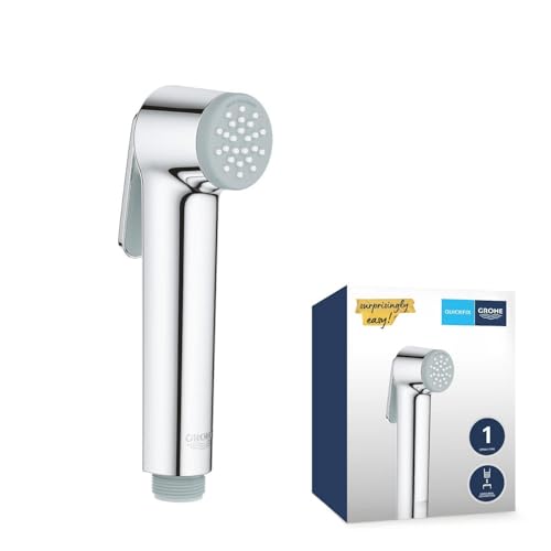 GROHE Vitalio - Handbrause (1 Strahlart, mit Druckknopf), chrom, 26351000 von Grohe