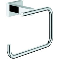 Grohe WC-Papierhalter Essentials Cube o. Deckel, verdeckte Befestigung, chrom von Grohe