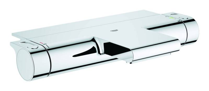 Grohe Wannenthermostat Grohtherm 2000 Thermostat-Wannenbatterie mit Duschablage - Chrom von Grohe