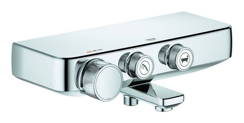 Grohe Wannenthermostat Grohtherm SmartControl Grohtherm Thermostat-Wannenbatterie - Chrom von Grohe