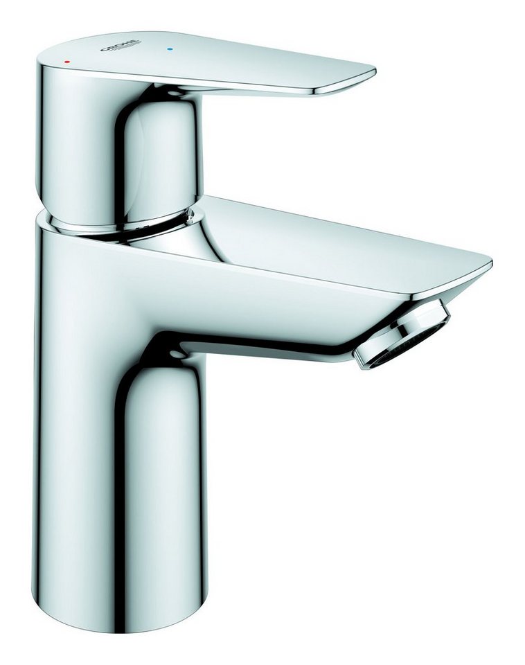 Grohe Waschtischarmatur BauEdge Einhand m. Energie-Spar-Funktion m. Zugstangen-Ablaufgarnitur S von Grohe