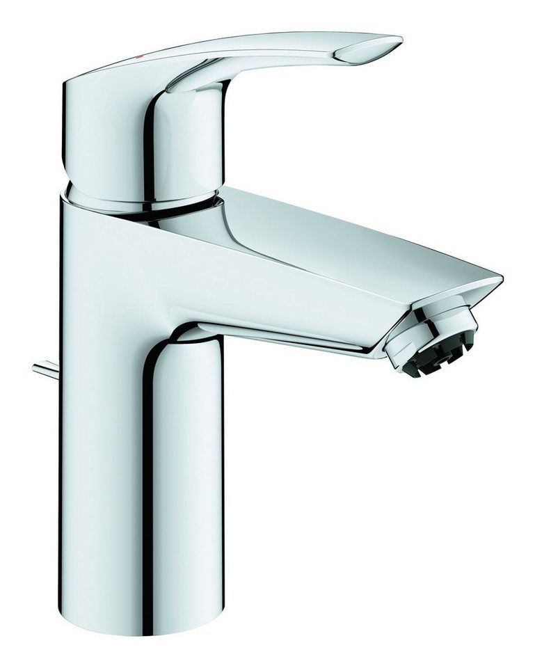 Grohe Waschtischarmatur Eurosmart Einhand Niederdruck mit Zugstangen-Ablaufgarnitur S-Size - Chrom Grohe Waschtischarmatur Eurosmart Einhand Niederdruck mit Zugstangen-Ablaufgarnitur S-Size - Chrom von Grohe
