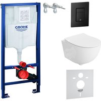 Wc Set mit Vorwandelement, Wand-WC und Spülknopf - Grohe Wc Set mit Vorwandelement, Wand-WC und Spülknopf - Grohe von Domino
