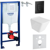 Wc Set mit Vorwandelement, Wand-WC und Spülknopf - Grohe von Grohe