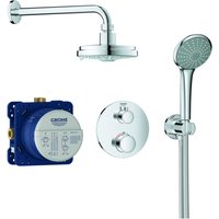 Grohtherm Duschsystem Unterputz mit Rainshower Cosmopolitan - Grohe von Grohe