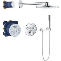 Grohtherm SmartControl Perfect - Duschset Thermostatarmatur - Unterputz, 31 cm, verchromt 34705000 - Grohe Grohtherm SmartControl Perfect - Duschset Thermostatarmatur - Unterputz, 31 cm, verchromt 34705000 - Grohe von Grohe