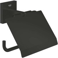 Grohe - QuickFix Start Cube - Toilettenpapierhalter mit Abdeckung, schwarz matt 411022430 Grohe - QuickFix Start Cube - Toilettenpapierhalter mit Abdeckung, schwarz matt 411022430 von Grohe