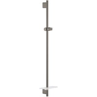 Rainshower Smartactive Duschstange 900 mm mit Schieber und verstellbarer Halterung, Hartgraphit gebürstet (26603AL0) - Grohe von Grohe