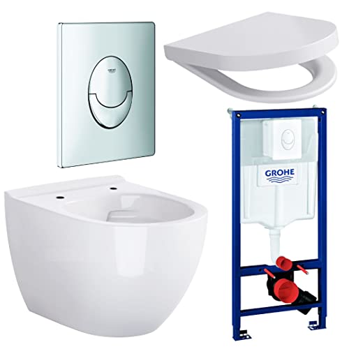 Rapid 3in1 Grohe + Bartolo WC + Drückerplatte + WC-Sitz Chom Star von Grohe